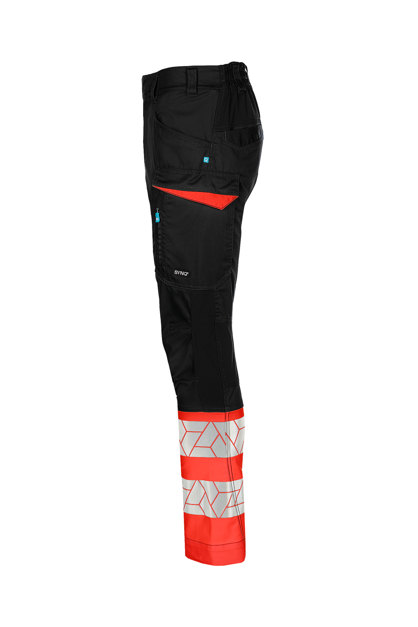 Pantaloni de lucru cu zone stretch si inalta vizibilitate clasa 1 SYNQ® Qlear cod 111WA2PQA