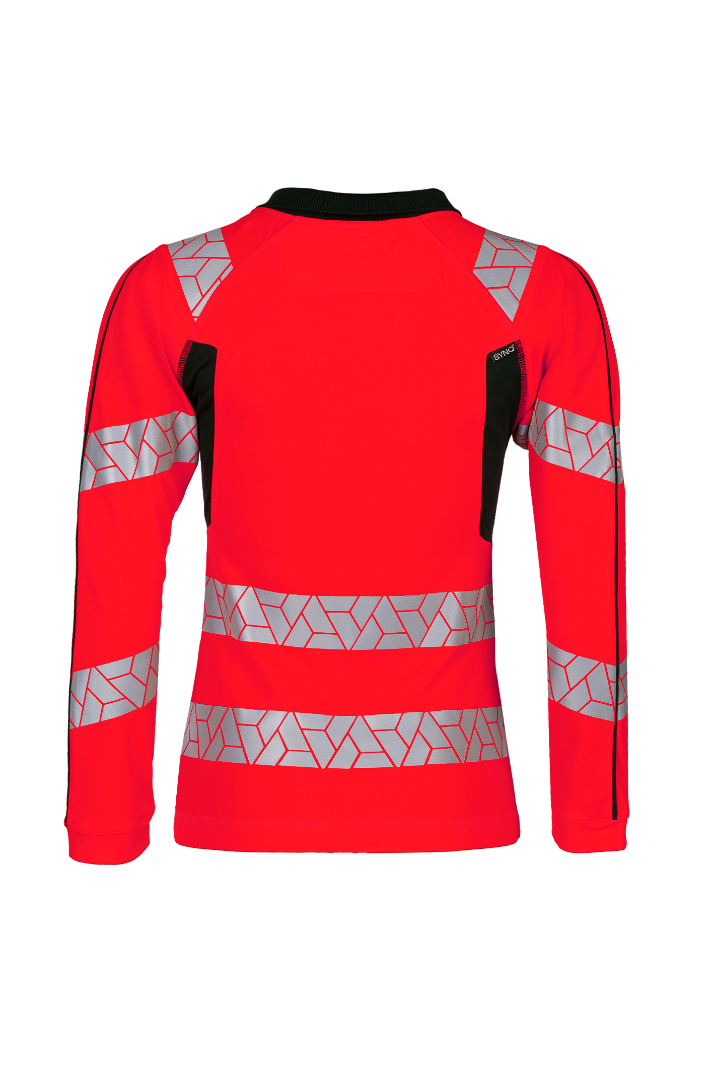 Tricou Polo Reflectorizant de Dama SYNQ® Obvias Long, cu Maneca Lunga, Clasa 2 cod 357WA2MT3