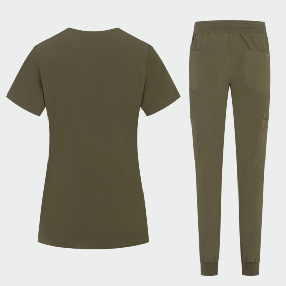 Costum medical Naomi (olive)