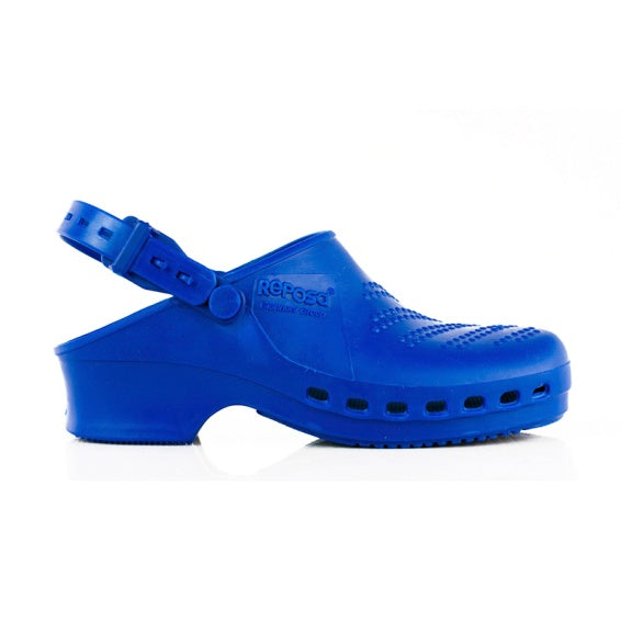 Pantofi (saboti) medicali autoclavabili unisex AURORA (albastru)