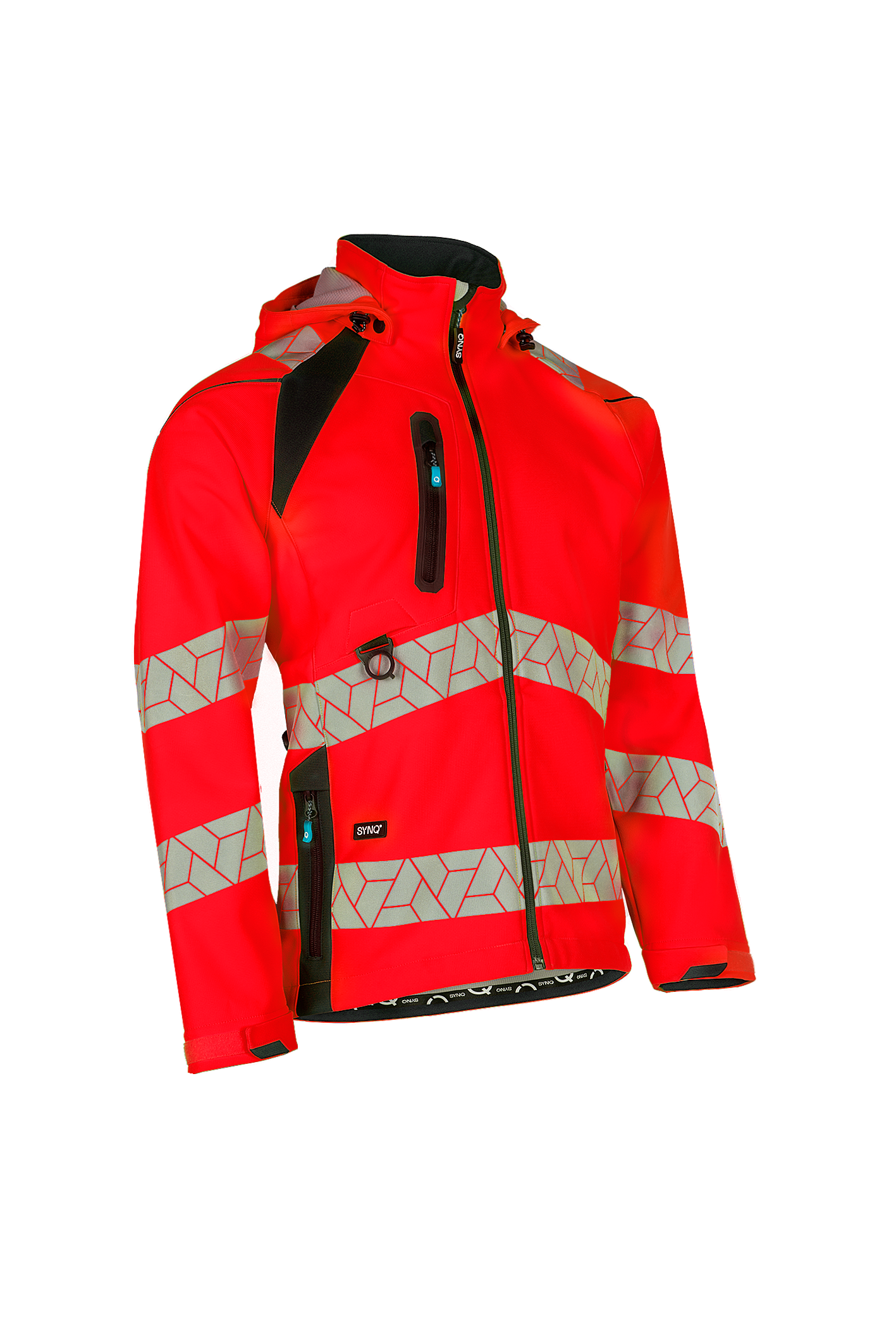 Geaca softshell de inalta vizibilitate, stretch SYNQ® Deteqtor cod 601WA2TUS