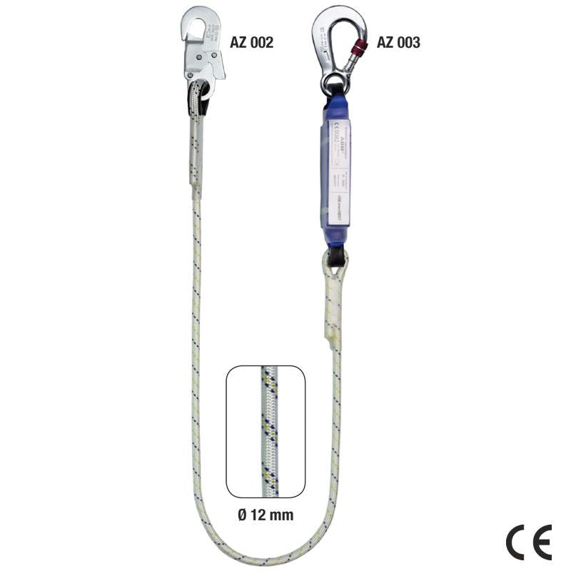 Absorbitor de soc cu franghie 2m ABM+LB 121
