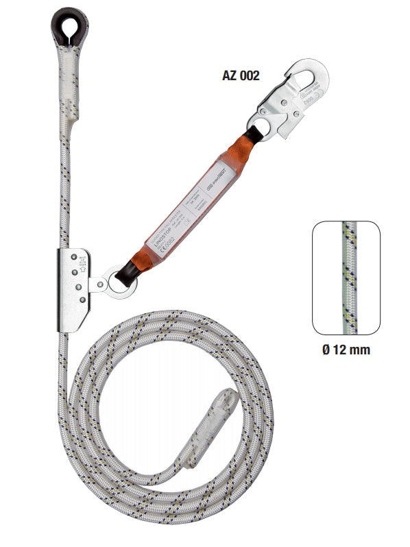 Opritor+amortizor+conector franghie 30 m Linostop2 - 30 m
