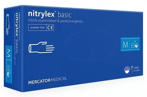 Manusi nitrylex nepudrate BASIC - 100 bucati RD3010500