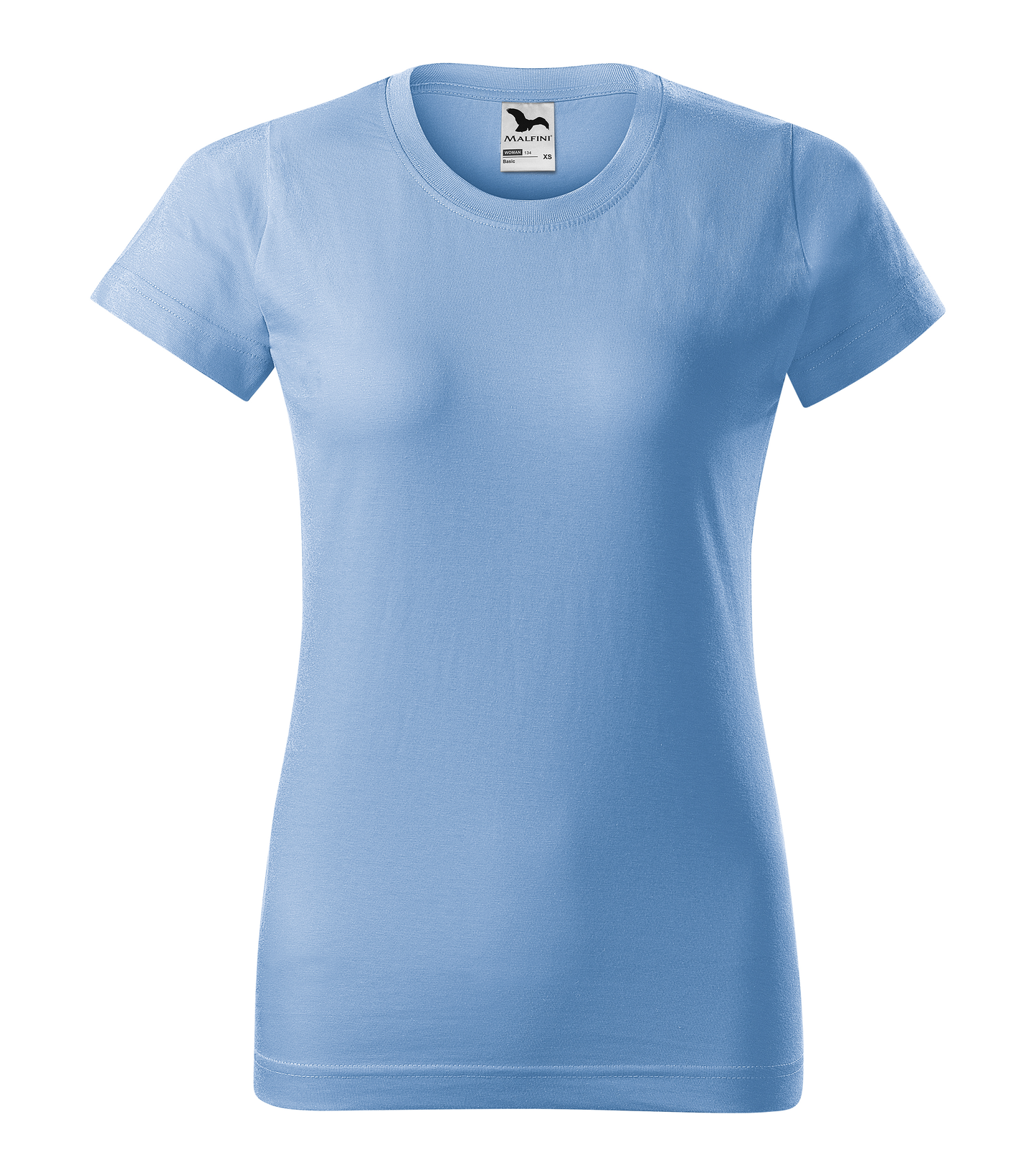 Tricou Basic 134 damă albastru (variantă)