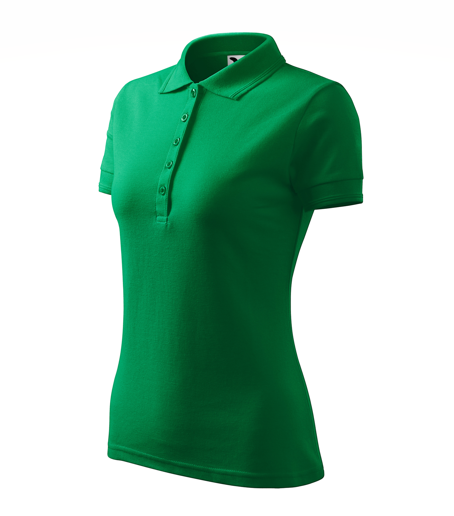 Tricou Polo Pique 210 damă verde (variantă)