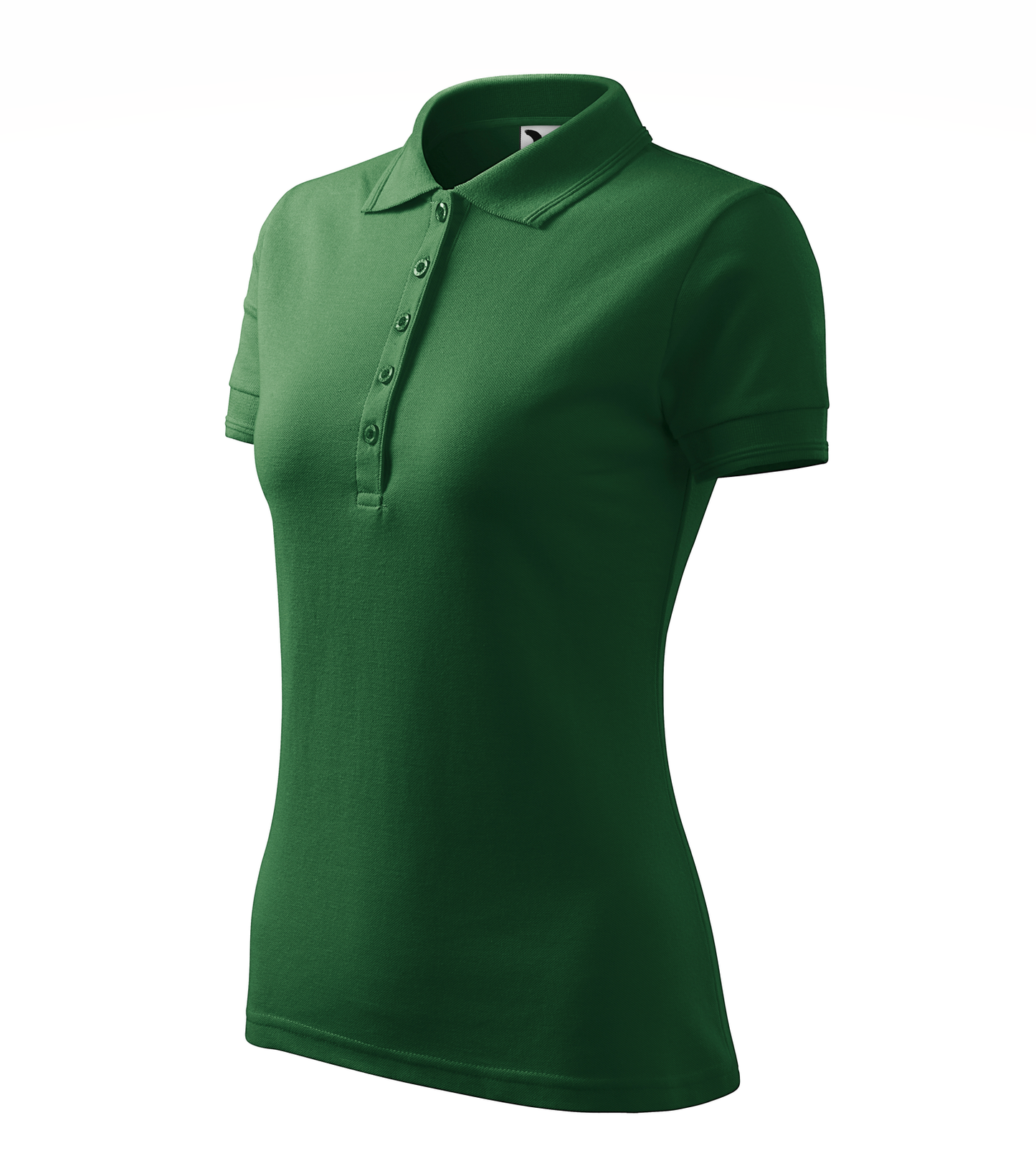 Tricou Polo Pique 210 damă verde (variantă)