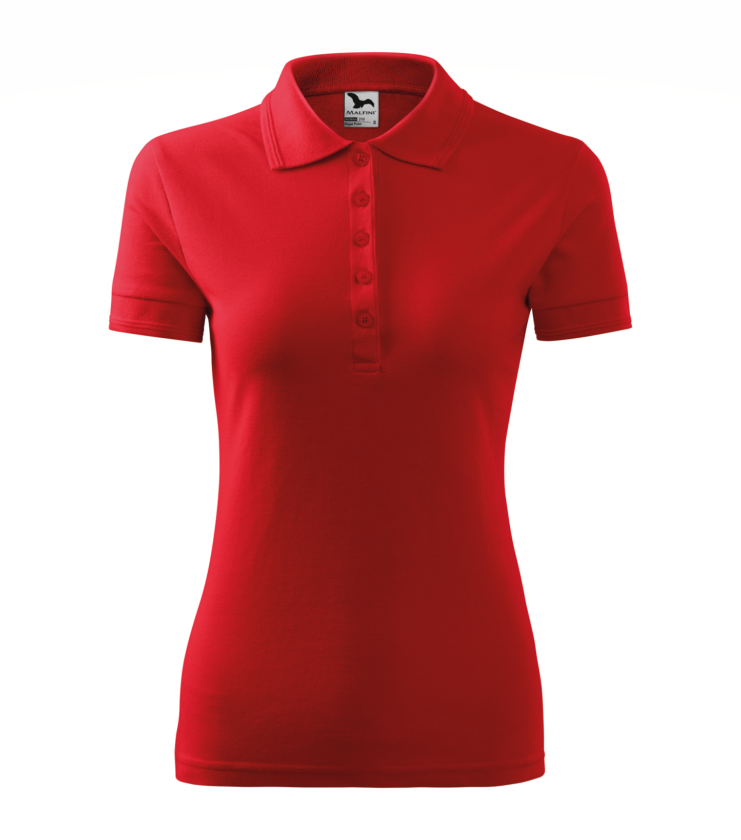 Tricou Polo Pique 210 damă roșu (variantă)