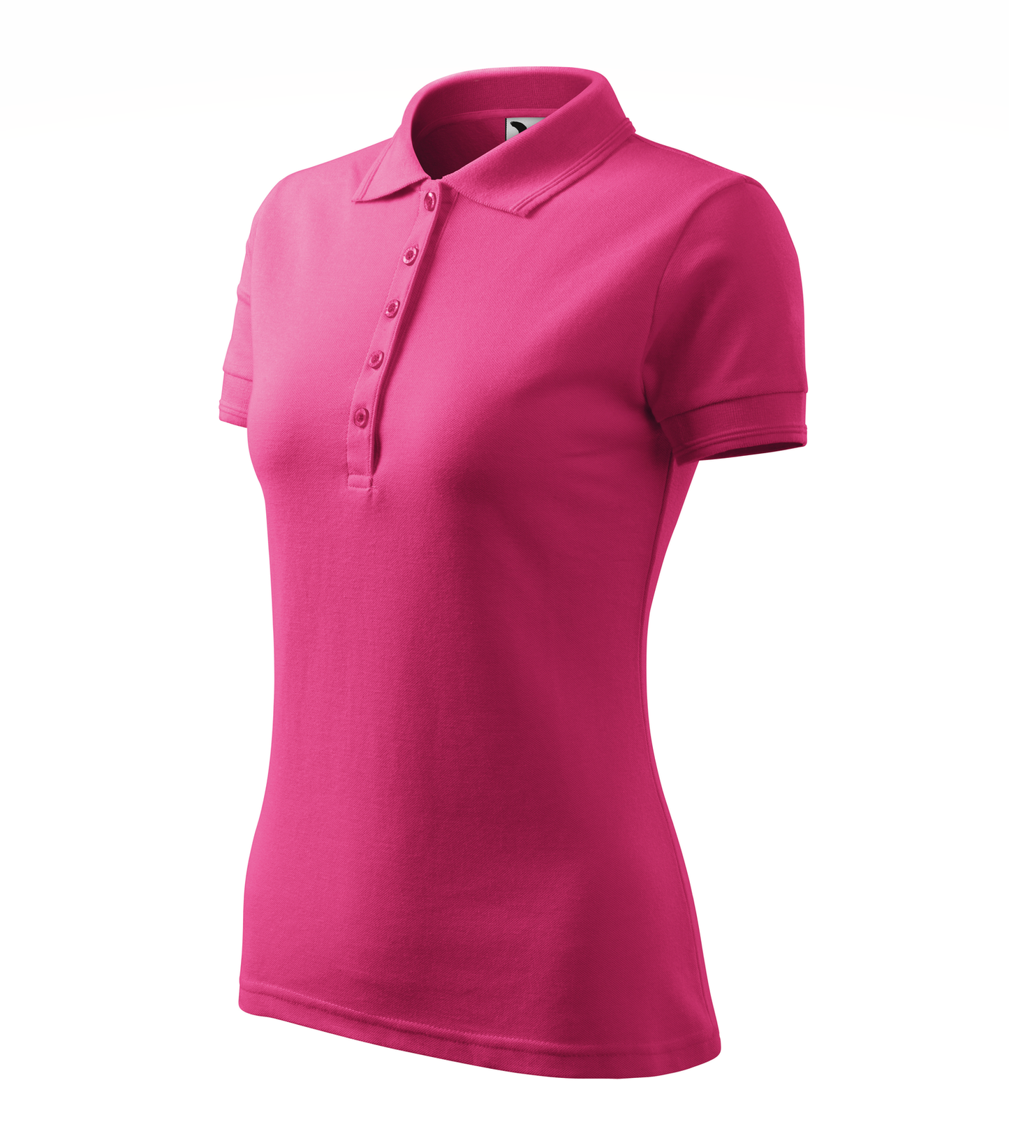 Tricou Polo Pique 210 damă roz (variantă)