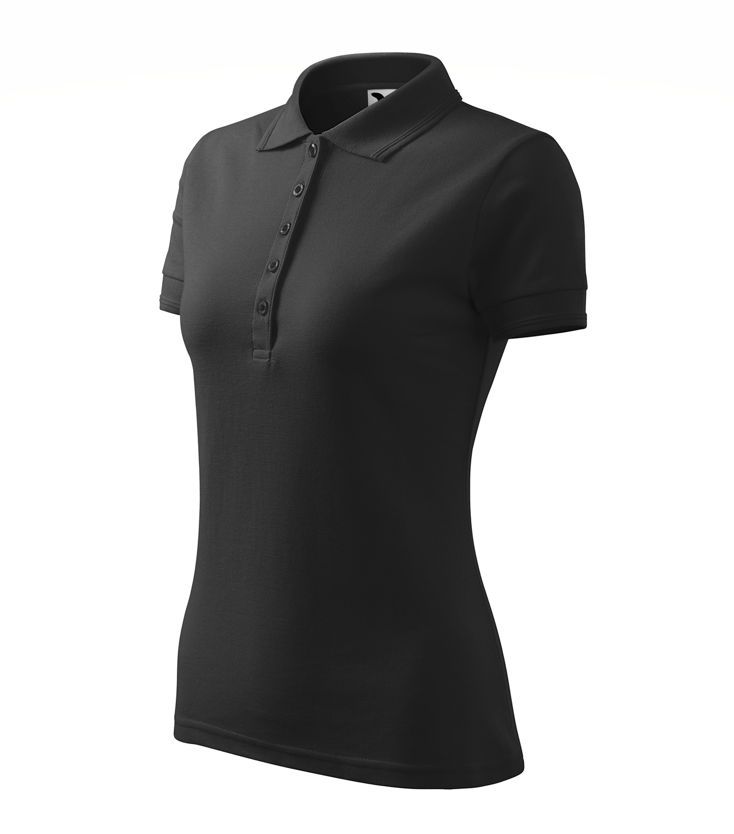 Tricou Polo Pique 210 damă gri (variantă)