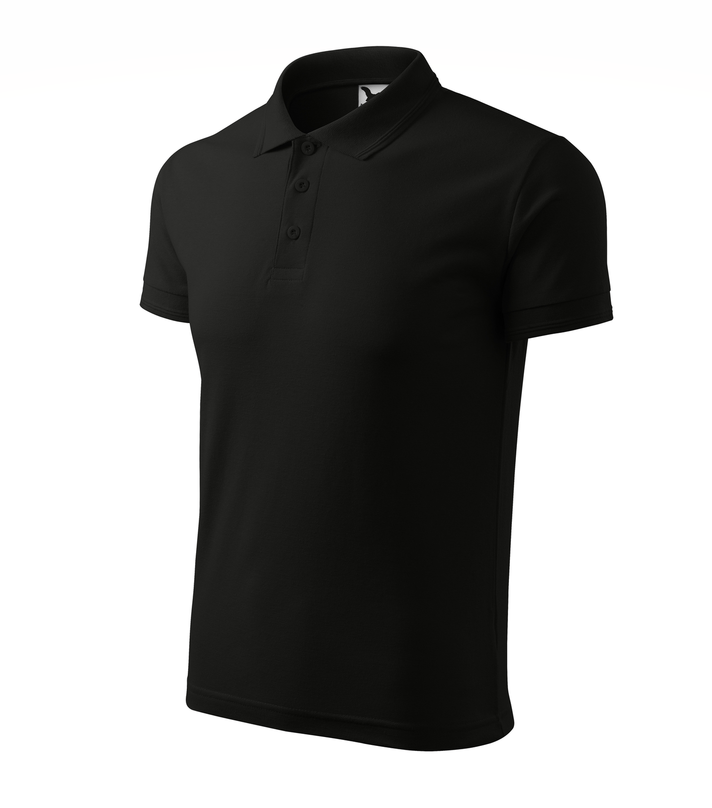 Tricou Polo Pique 203 bărbați negru (variantă)