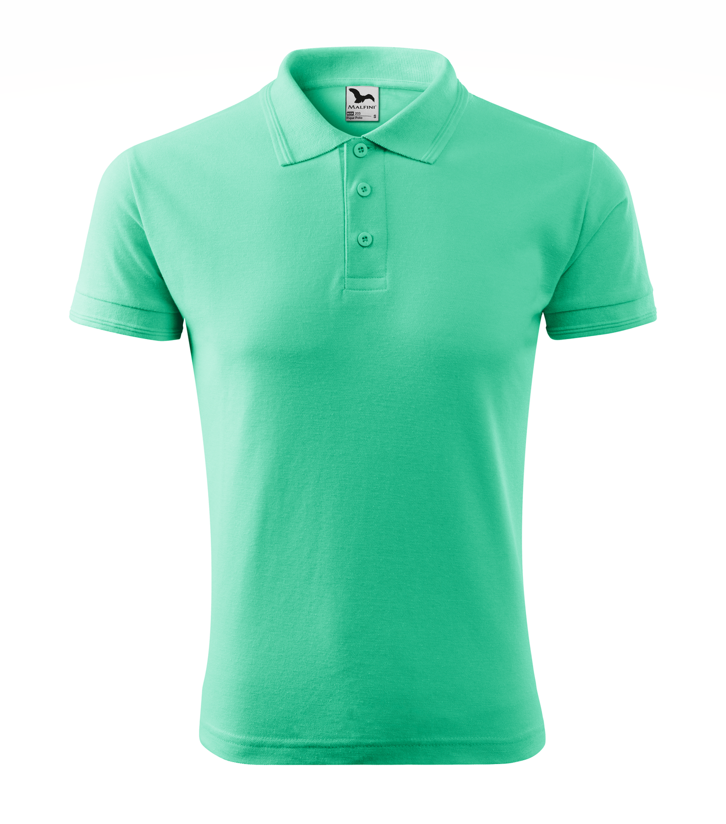 Tricou Polo Pique 203 bărbați verde (variantă)