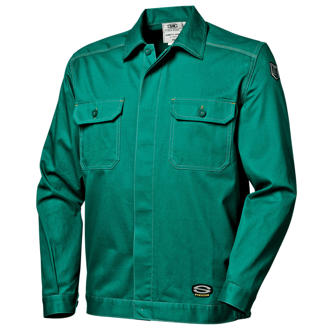 Jacheta Symbol scurta verde MC1125