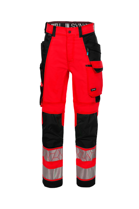 Pantaloni de inalta vizibilitate cu buzunare pentru genunchiere SYNQ® Catchup cod 110WA2OAA