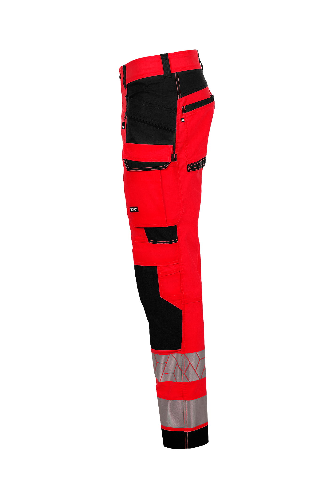 Pantaloni de inalta vizibilitate cu buzunare pentru genunchiere SYNQ® Catchup cod 110WA2OAA