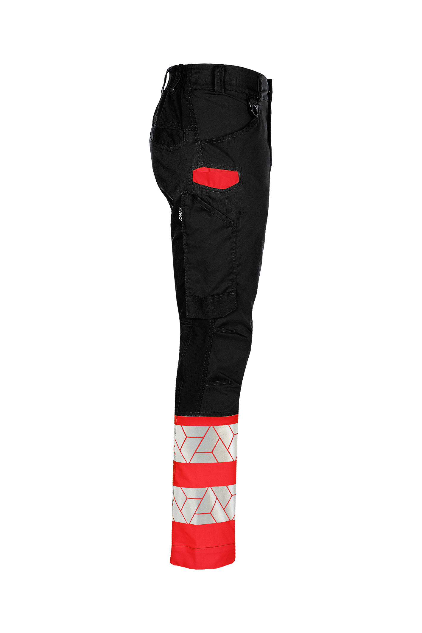 Pantaloni de lucru cu zone stretch si inalta vizibilitate clasa 1 SYNQ® Qlear cod 111WA2PQA