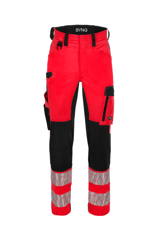 Pantaloni de lucru de inalta vizibilitate cu buzunare pentru genunchiere si zone stretch SYNQ® Nopaque cod 113WA2OAA