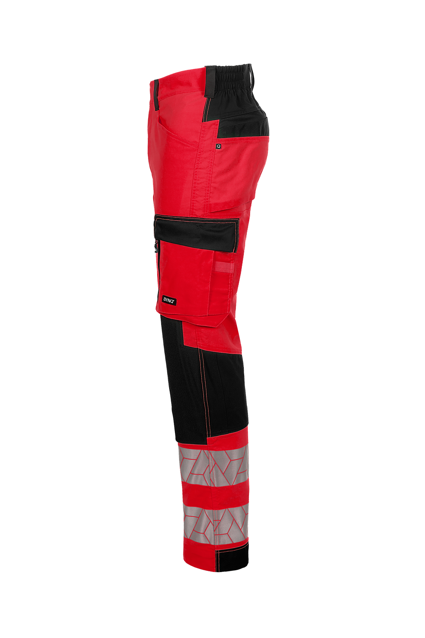 Pantaloni de lucru de inalta vizibilitate cu buzunare pentru genunchiere si zone stretch SYNQ® Nopaque cod 113WA2OAA
