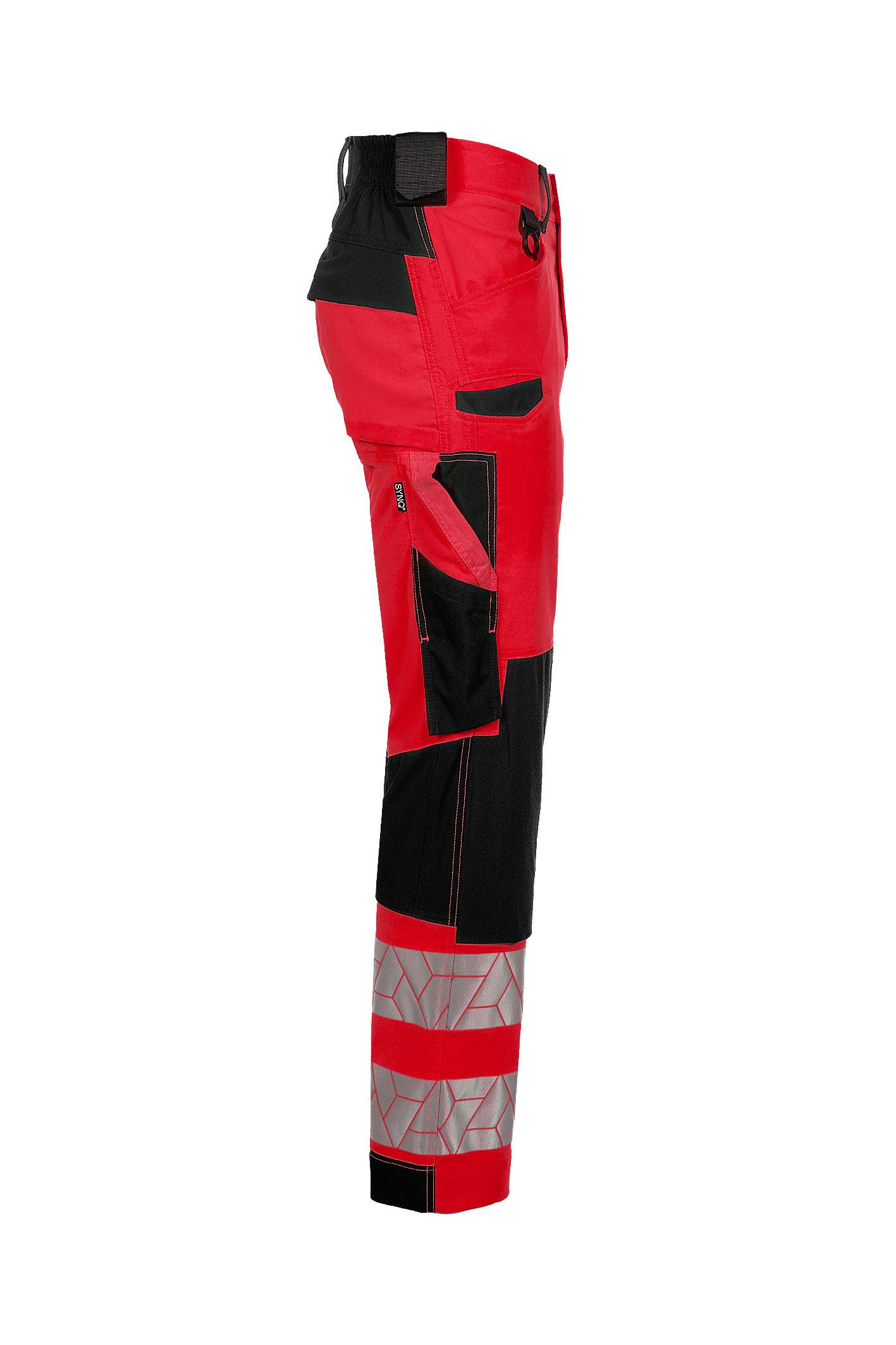 Pantaloni de lucru de inalta vizibilitate cu buzunare pentru genunchiere si zone stretch SYNQ® Nopaque cod 113WA2OAA