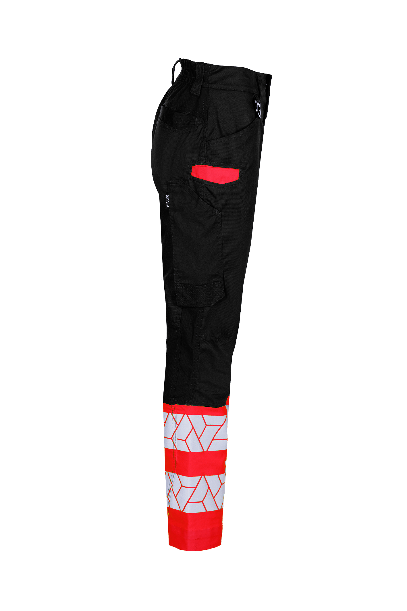 Pantaloni de lucru de dama cu zone stretch si inalta vizibilitate clasa 1 SYNQ® Qlear Women cod 161WA2PQA