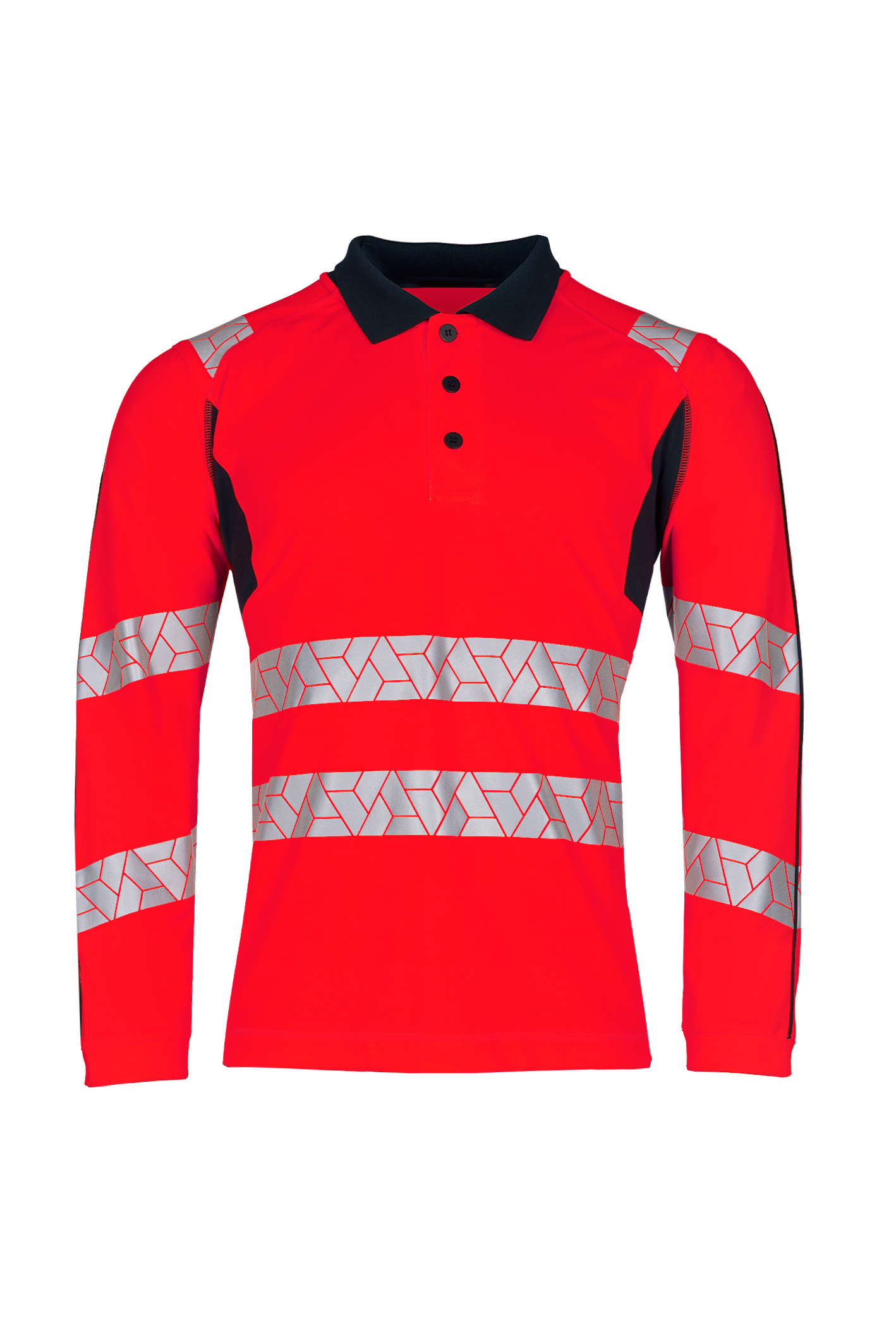 Tricou polo de inalta vizibilitate, maneci lungi SYNQ® Obvias Long cod 307WA2MT3