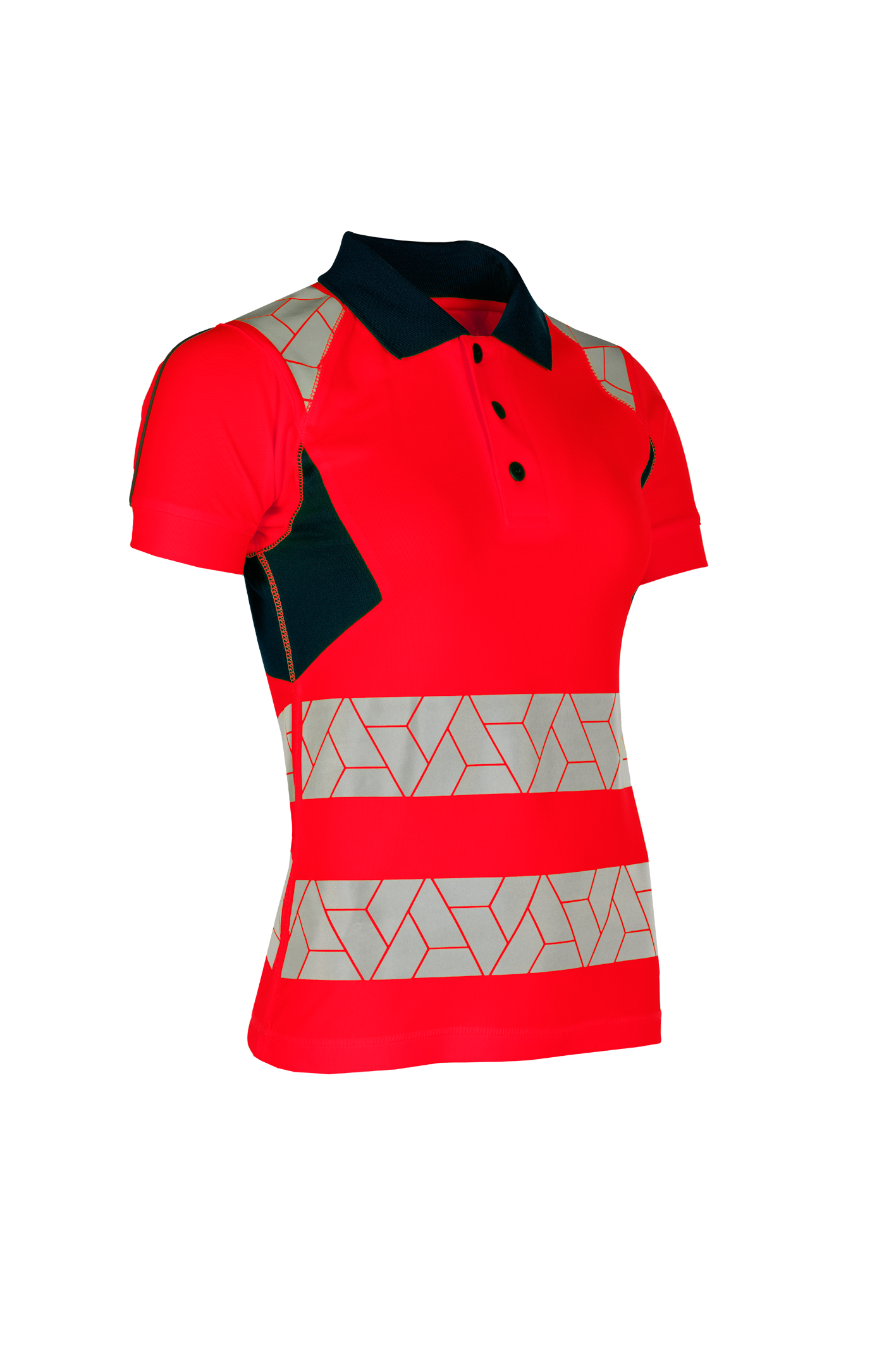 Tricou polo de inalta vizibilitate de dama SYNQ® Obvias Women cod 355WA2MT3