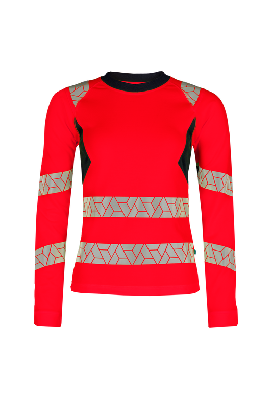 Tricou Reflectorizant de Dama SYNQ® Littup Women, cu Maneca Lunga, Clasa 2 / Clasa 3 cod 356WA2MT3