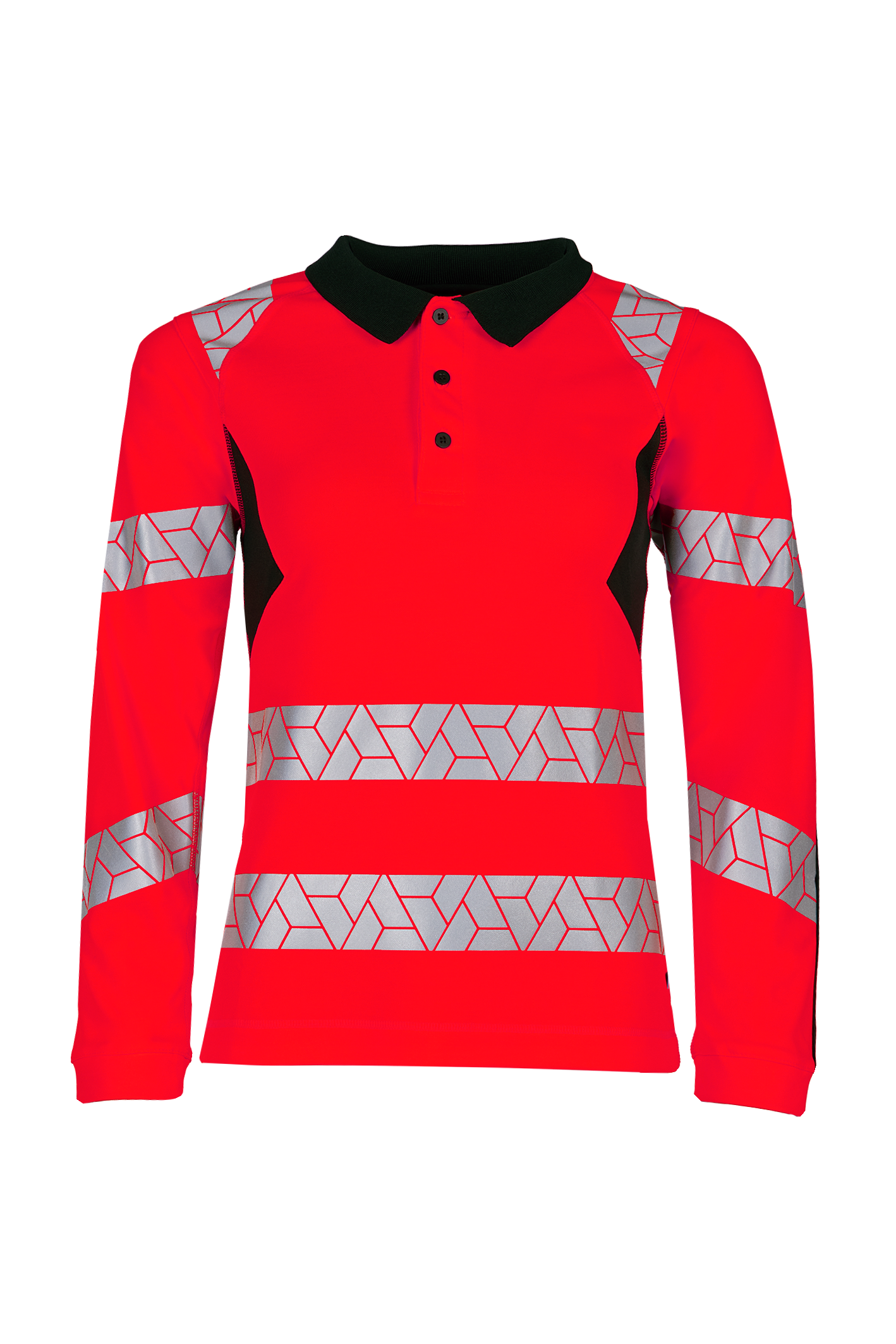 Tricou Polo Reflectorizant de Dama SYNQ® Obvias Long, cu Maneca Lunga, Clasa 2 cod 357WA2MT3