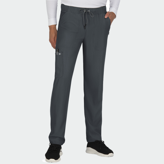Pantaloni medicali KOI Happiness Next Gen culoare Gri inchis cod 441604