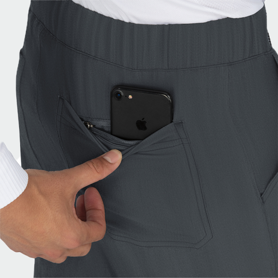 Pantaloni medicali KOI Happiness Next Gen culoare Gri inchis cod 441604