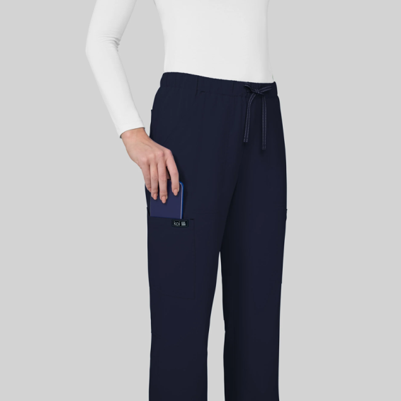 Pantaloni medicali KOI Design HOLLY PANT 731 culoare Navy color cod 444301