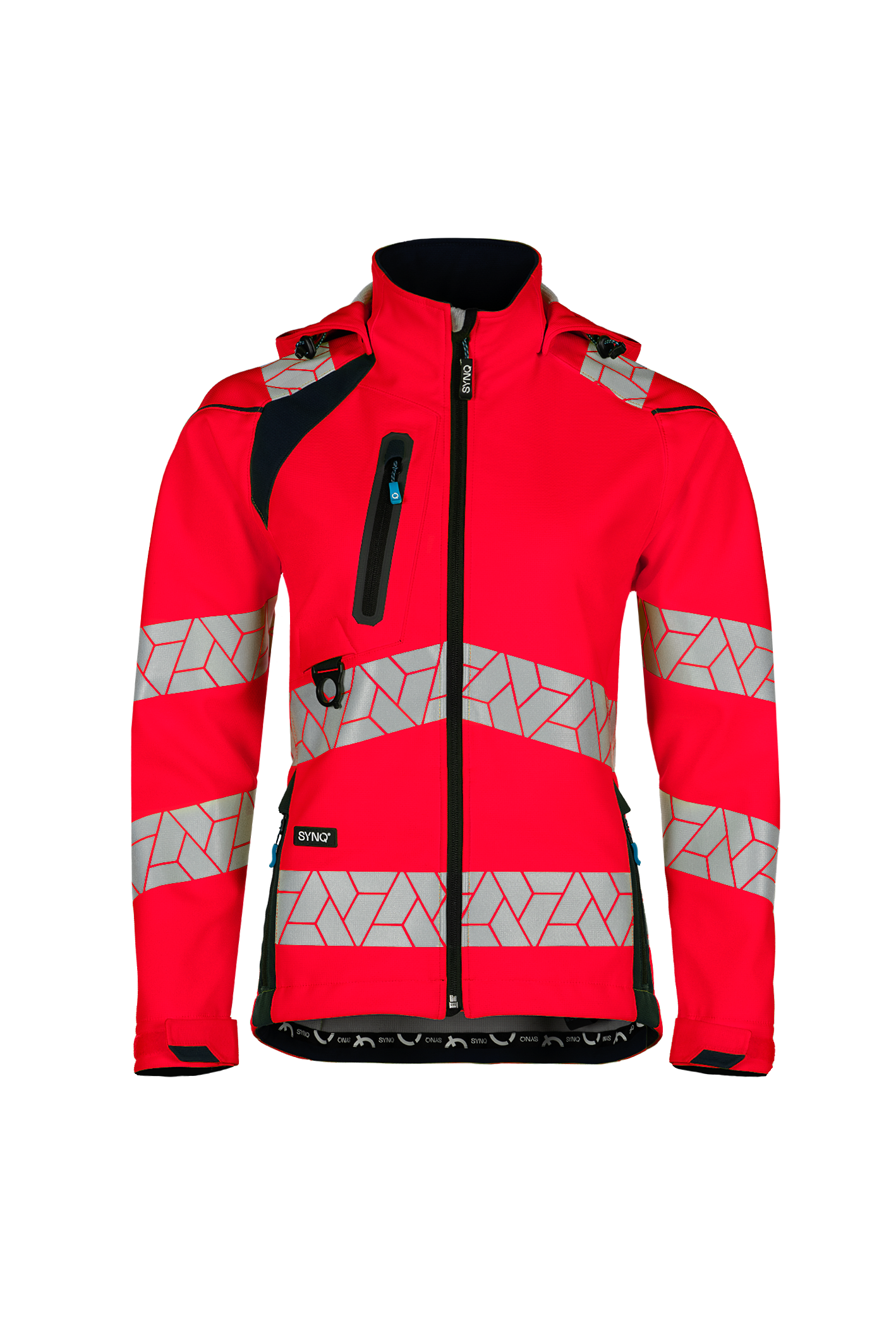 Geaca softshell de dama de inalta vizibilitate, stretch SYNQ® Deteqtor Women cod 651WA2TUS