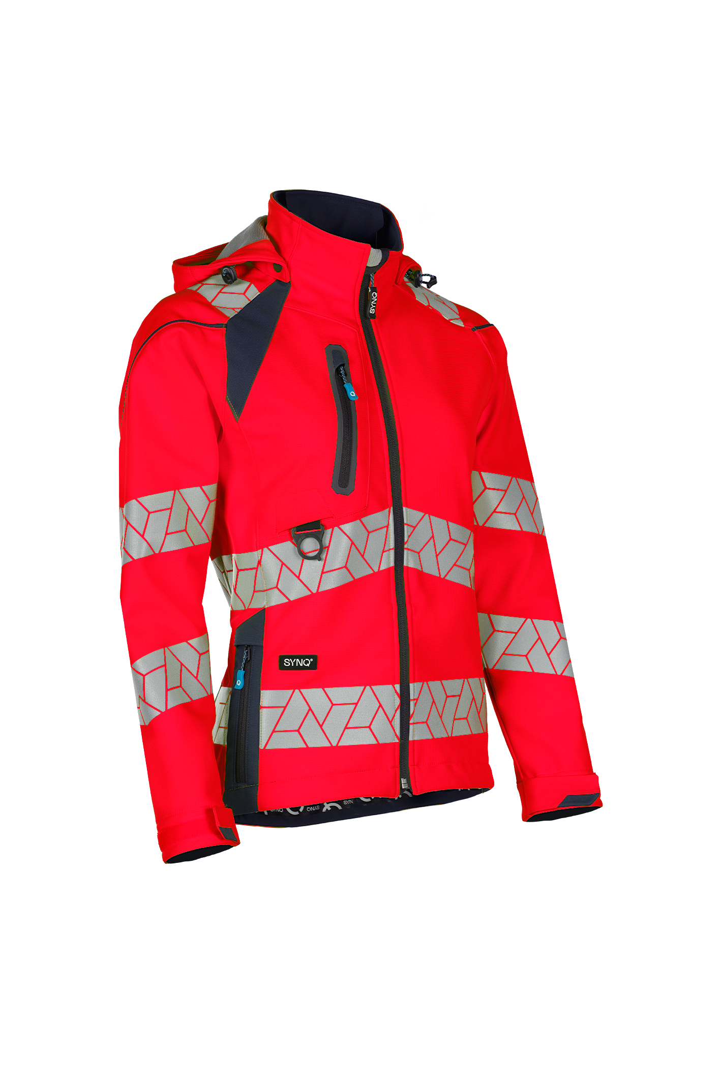 Geaca softshell de dama de inalta vizibilitate, stretch SYNQ® Deteqtor Women cod 651WA2TUS