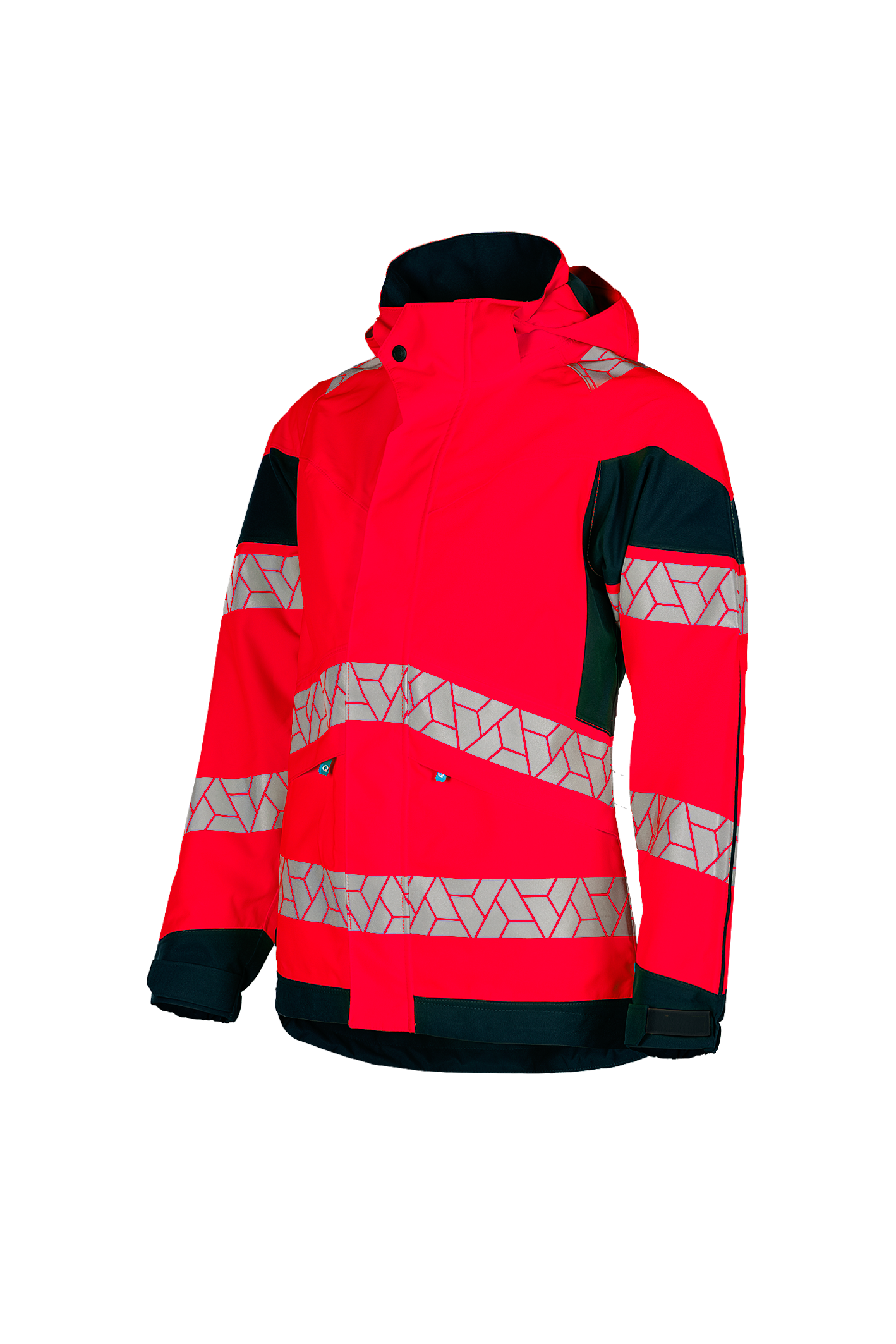 Geaca de ploaie de dama de inalta vizibilitate SYNQ® Jacklight Women cod 755WA2L2I