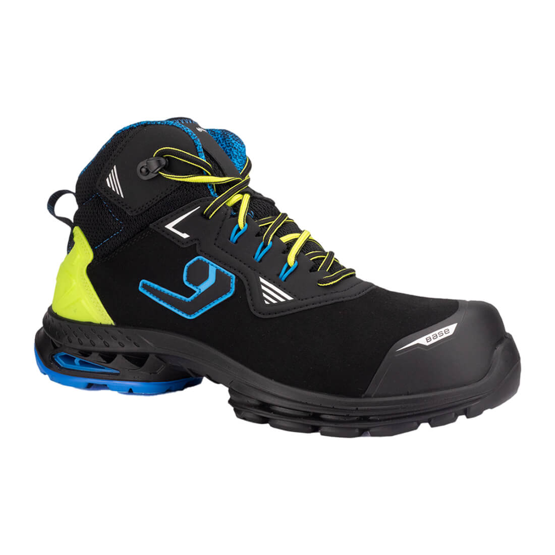 Bocanci Boston S3S ESD SC LG FO SR Negru/Verde cod B1712A
