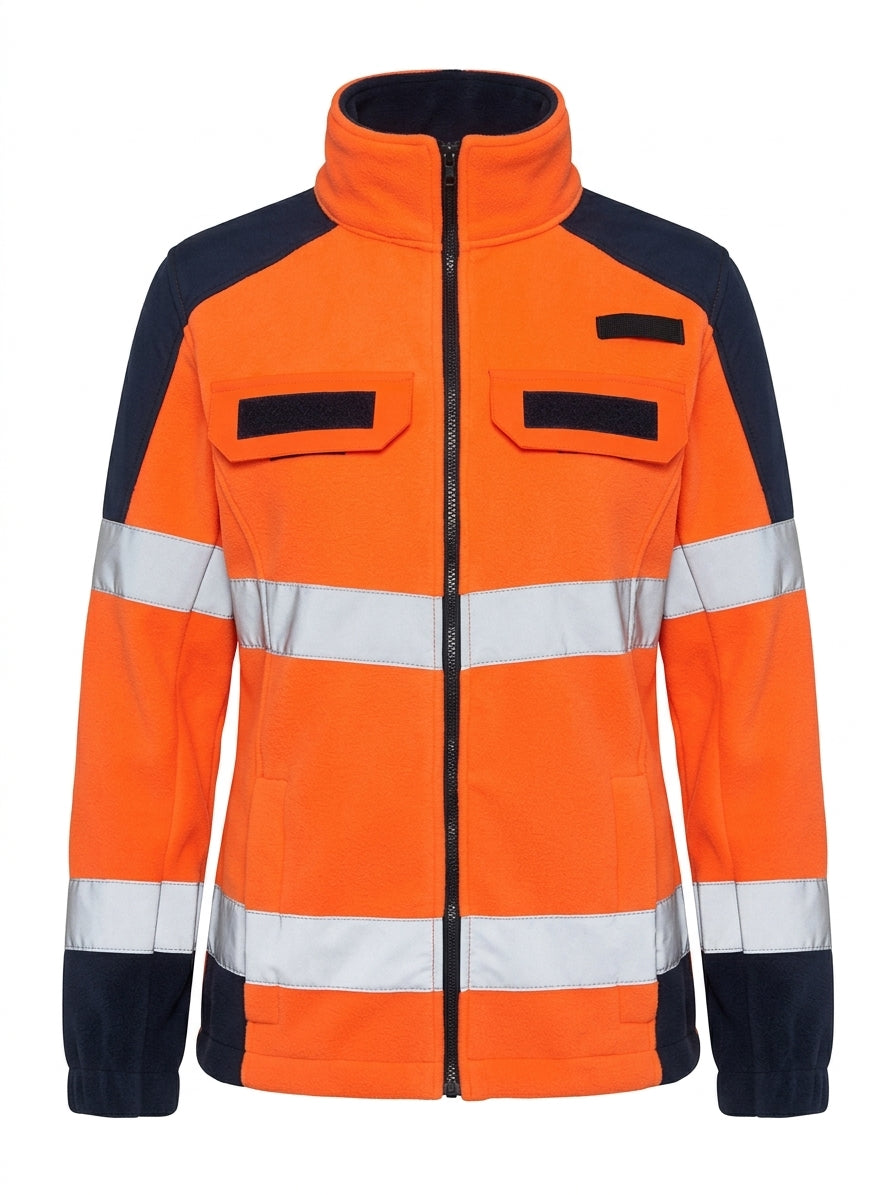 Jacheta polar (fleece) Hi-VIS Ambulanta- Barbati