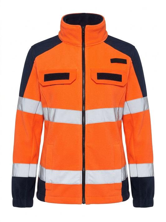 Jacheta polar (fleece) Hi-VIS Ambulanta- Barbati