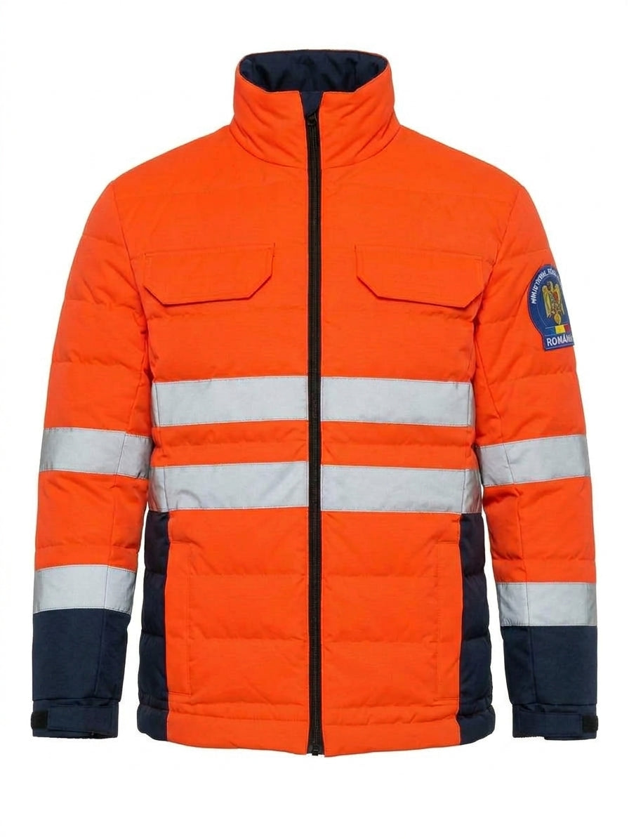 Jacheta interioara cu puf Hi-VIS Ambulanta- Barbati