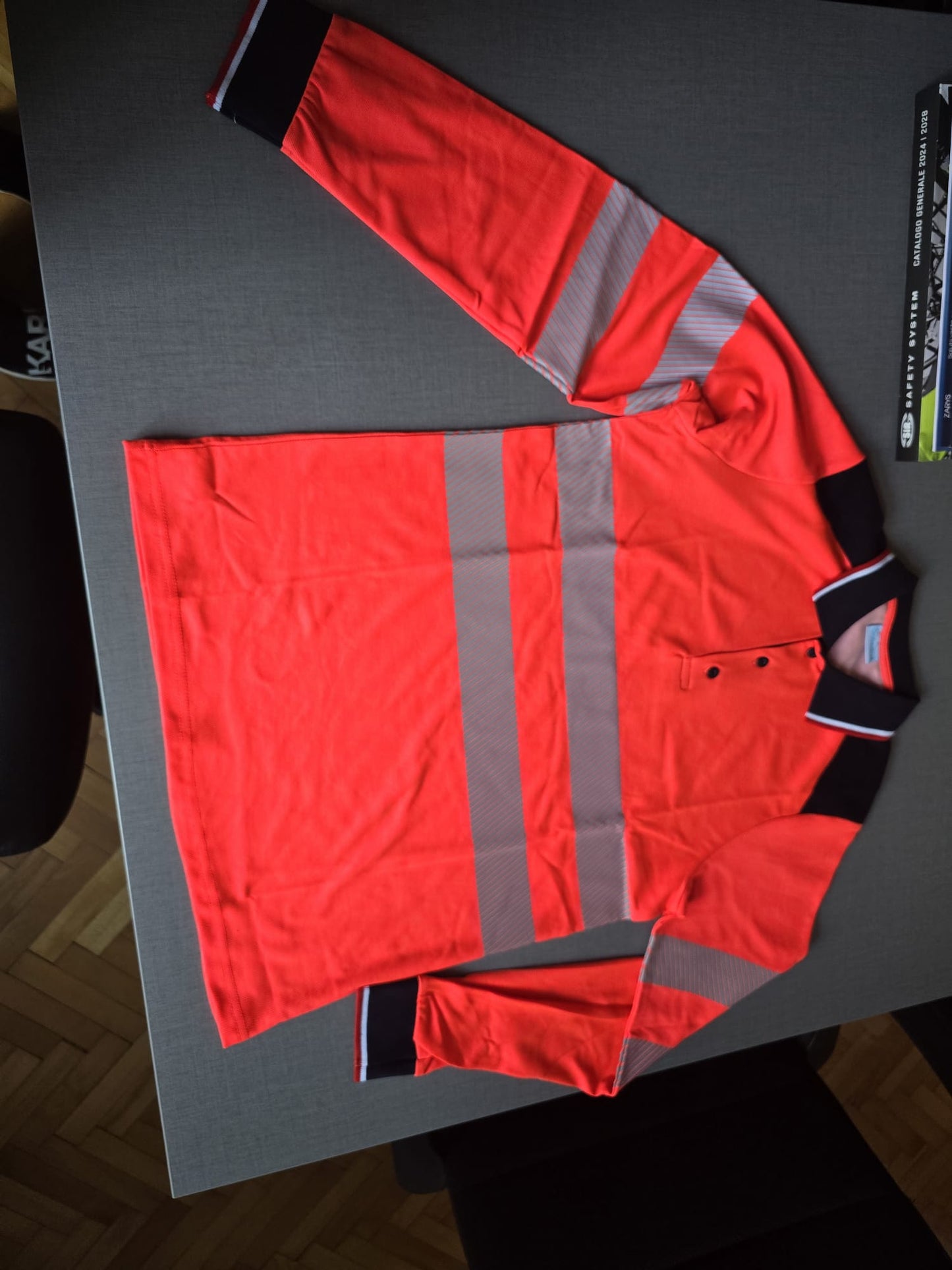 Tricou maneca lunga Hi-VIS Ambulanta- Barbati
