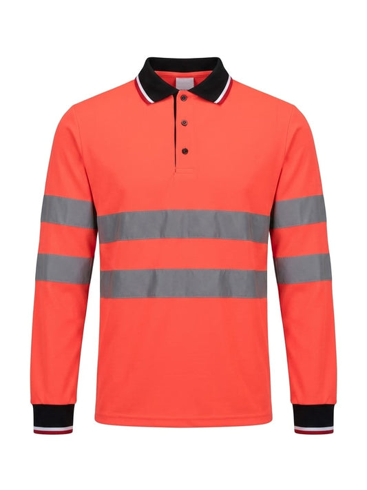 Tricou maneca lunga Hi-VIS Ambulanta- Barbati