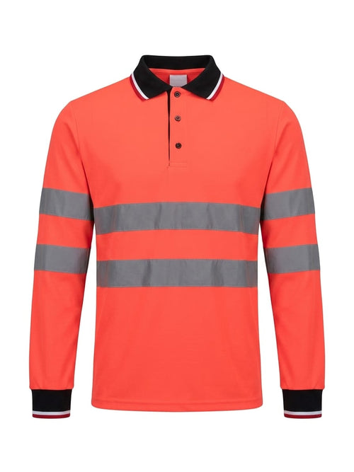 Tricou maneca lunga Hi-VIS Ambulanta- Barbati