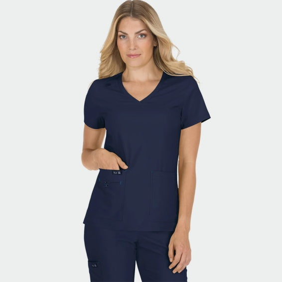 Bluza medicala KOI Design BECCA TOP 373 Culoare Dark blue cod 404001