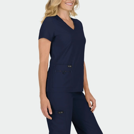 Bluza medicala KOI Design BECCA TOP 373 Culoare Dark blue cod 404001