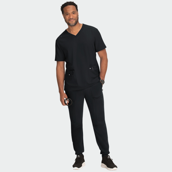 Bluză medicală pentru bărbați KOI Design Next Gen culoare Negru cod 403907