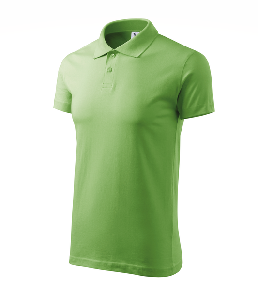 Tricou Polo Single J. bărbați verde (variantă) 202