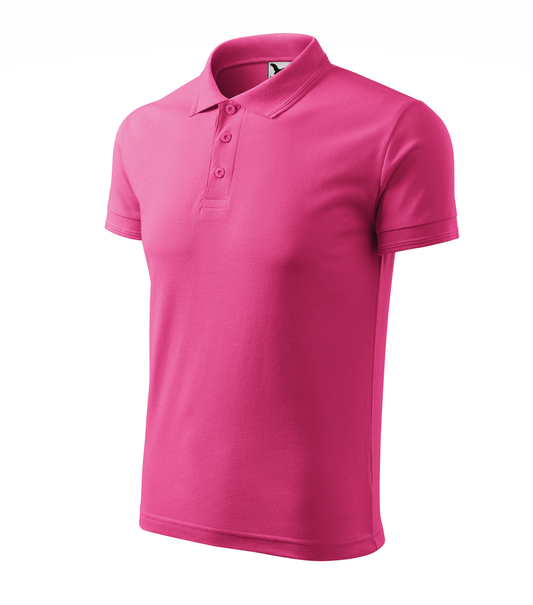 Tricou Polo Pique bărbați purpuriu  (variantă) 203