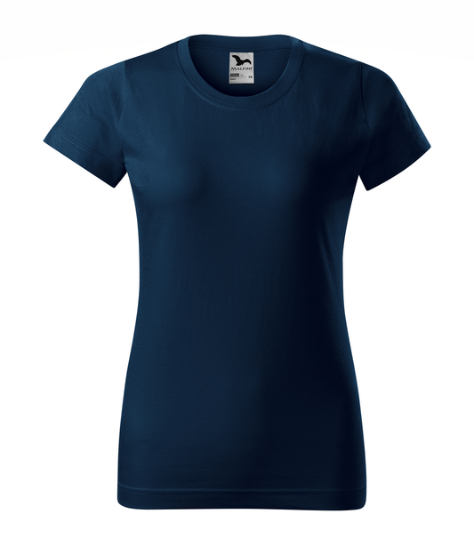 Tricou Basic 134 damă albastru (variantă)
