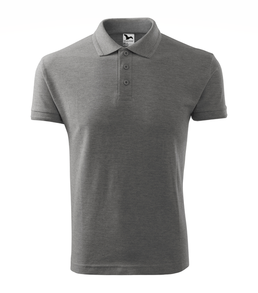 Tricou Polo Pique 203 bărbați gri  (variantă)