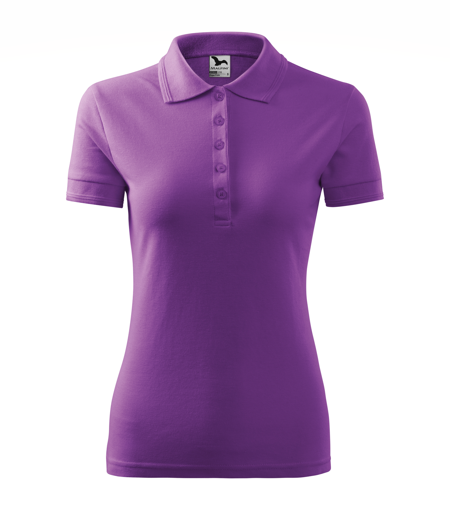 Tricou Polo Pique 210 damă violet  (variantă)