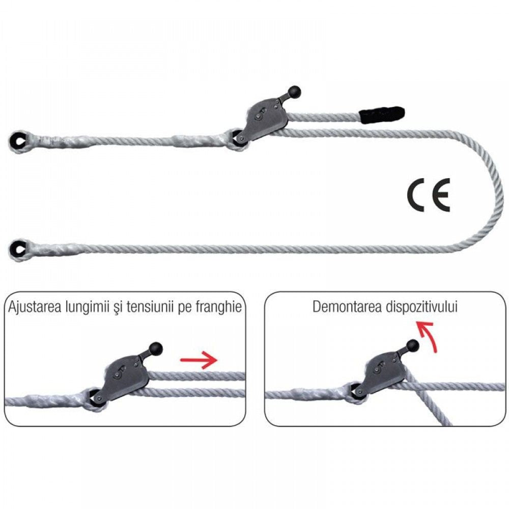 Linia vietii - 10 m (reglabila) LP120 10